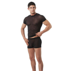 Herren Shirt transparent