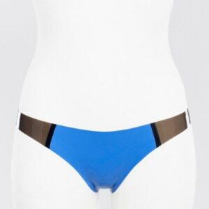 Latex-Panties mit Kontrasteinsatz an den Seiten