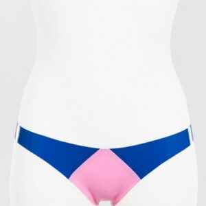 Latex-Panties mit Kontrasteinsatz