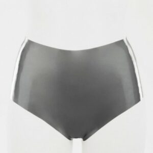 Latex-Shorts mit Tangaschnitt