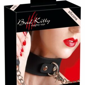 Silikon-Halsband mit Leine