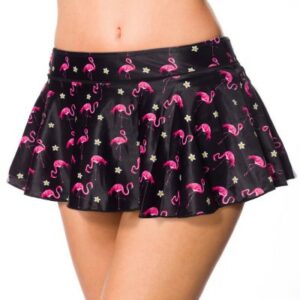 Baderöckchen mit Flamingomuster