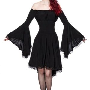 Gothic Jerseykleid
