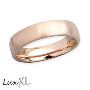 Edelstahlring roségold matt 5 mm