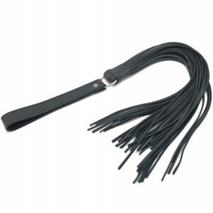 Flogger mit Lederriemen 75 cm
