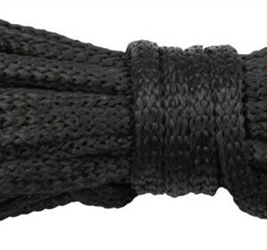 Bondage Seil mit Spalt schwarz