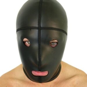 Neopren Maske offenen Augen und Mund