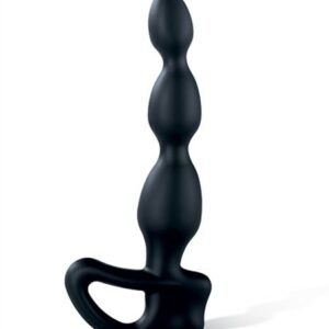 Mystim 'Big Bend-It' E-Stimulations Plug - schwarz