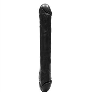 Realistischer Doppeldildo - schwarz
