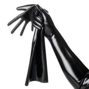 Latex-Handschuhe mittellang
