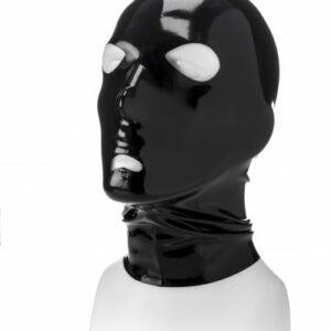 Latex Maske mit Öffnungen