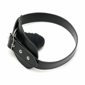 Leder-Knebel mit Dildo