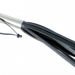 Flogger aus Gummi mit Metallgriff