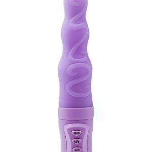 Vibrator aus Silikon lila