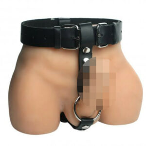 Leder Anal-Plug Harness für Männer
