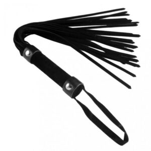 Suede Flogger Schwarz