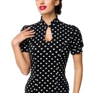 Jersey-Bluse