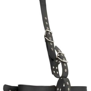 Fessel-Set Vegan Fetish Schwarz