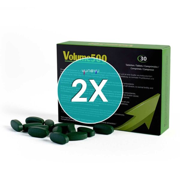 2x Volume500 Sperma Tabletten