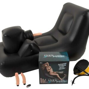 Sex-Liege mit StoÃfunktion Dark Magic Thrusting Bed