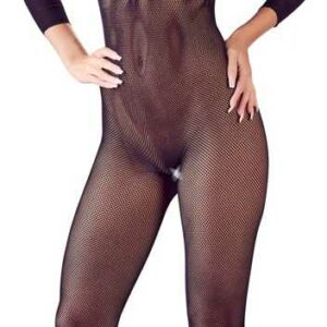 Catsuit ouvert Schwarz