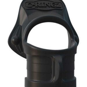 Rock-Hard Ring & Ball Stretcher Cock Ring und Ball Stretcher Schwarz