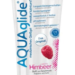 Joydivision Medizinisches Gleitgel auf Wasserbasis mit Himbeer-Duft und -Gesc...