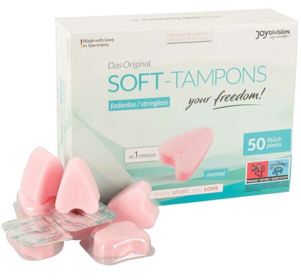 Joydivision Soft-Tampons fÃ¼r hygienischen Intimverkehr 50 StÃ¼ck