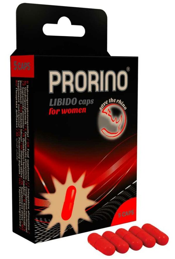 HOT Libido Caps for Women mit L-Arginine