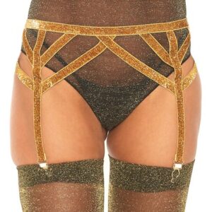 Strapsgürtel elastisch glitzernd
