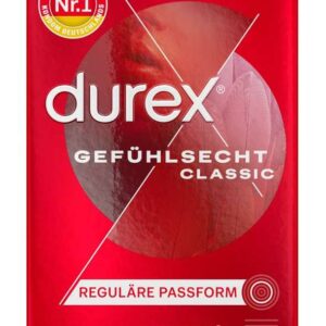 Durex 8 GefÃ¼hlsecht Classic Kondome 56 mm